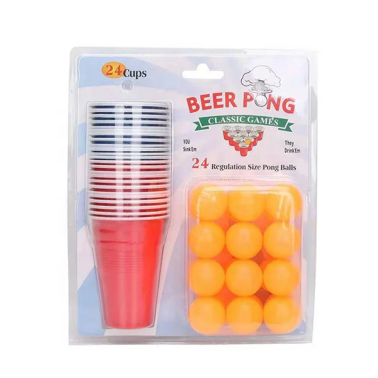 40 Beer Pong Cups & 4 Beer Pong Balls The Official Store of Beer Pong –  Get Pong