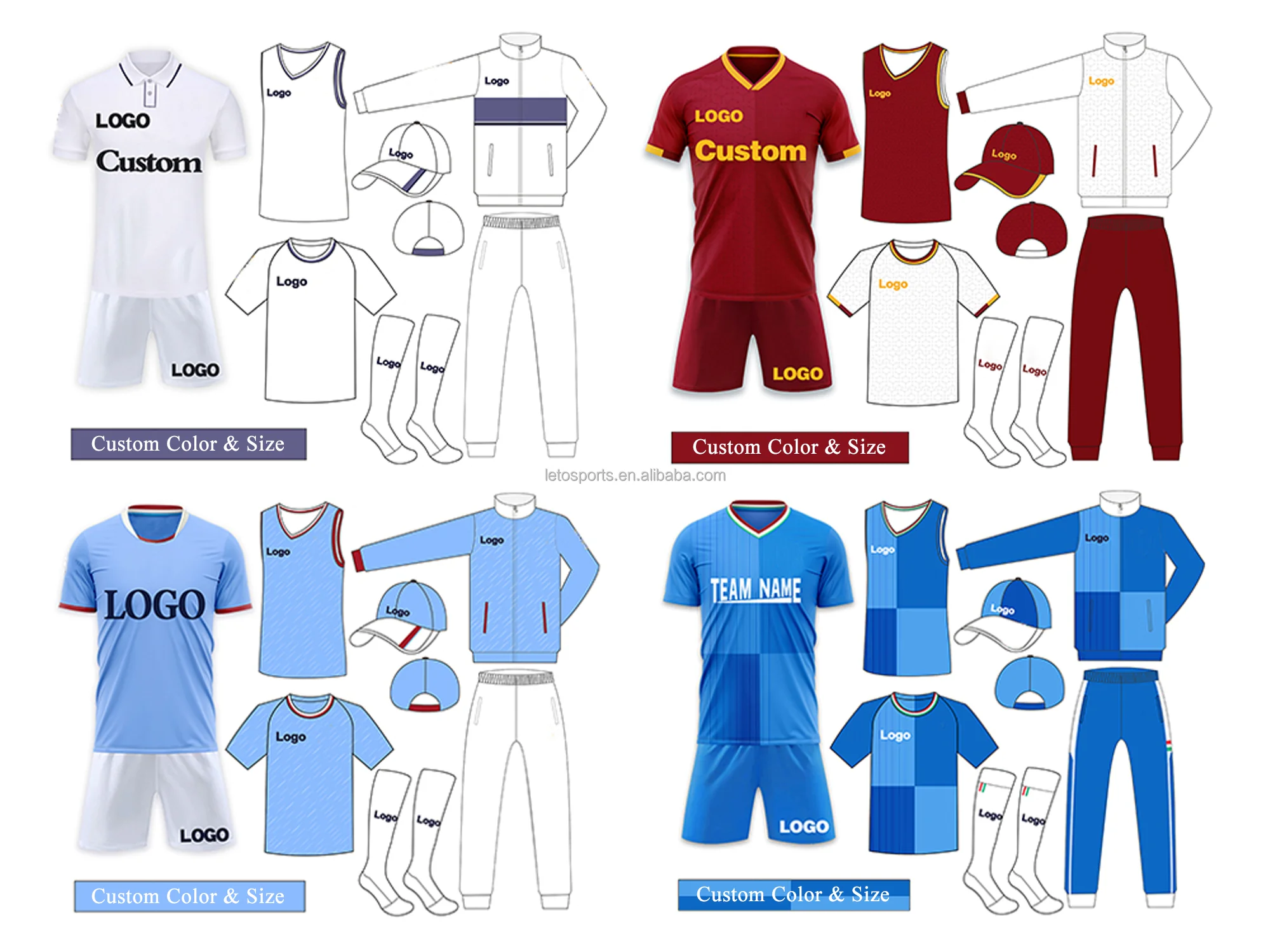 2023 All National Team Club Men's Soccer Jersey Quick Dry Soccer