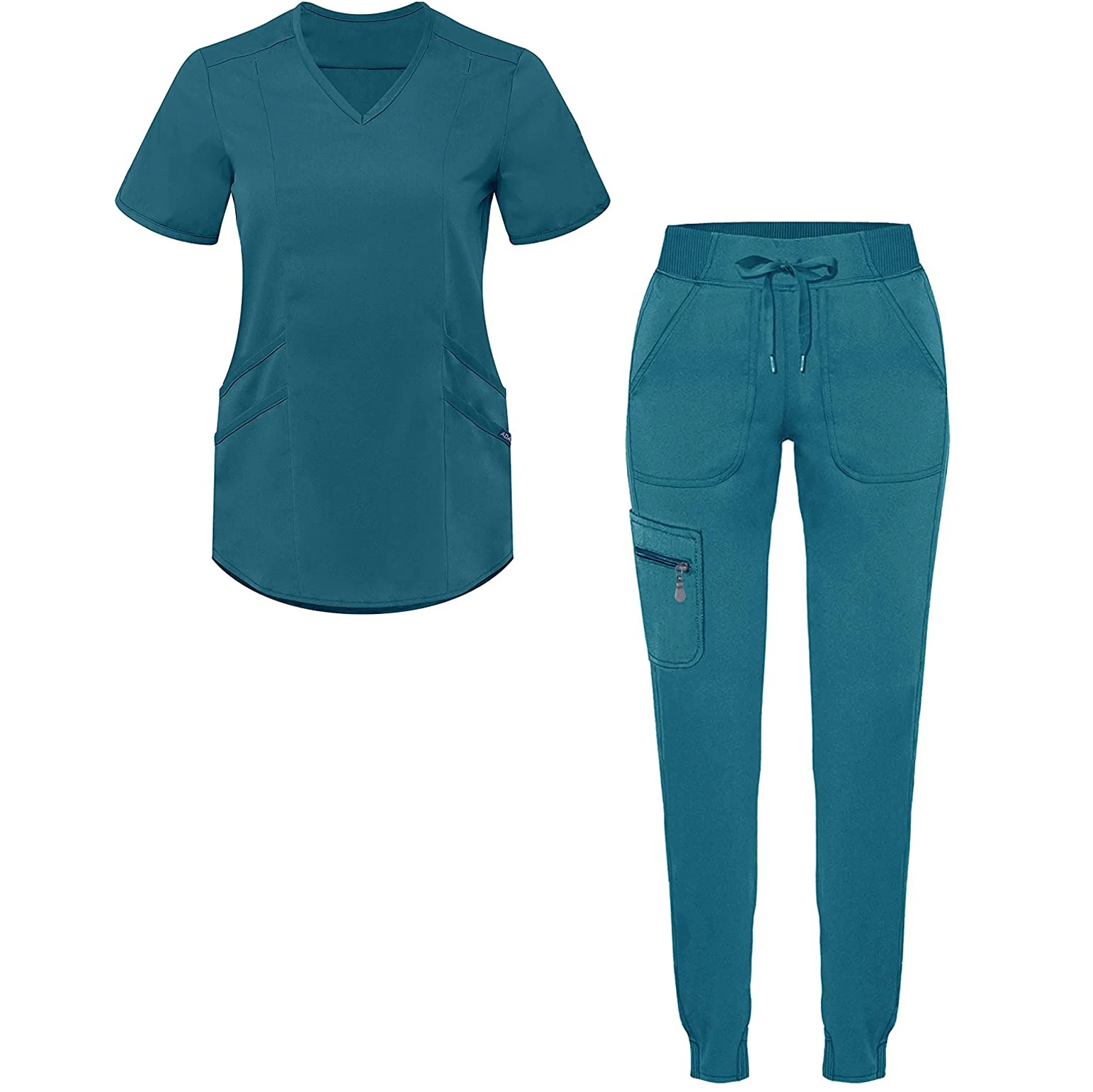 Customized Wholesale Uniforms Design Your Own Uniforms Women Joggers Set Uniforms scrubs for custom printing