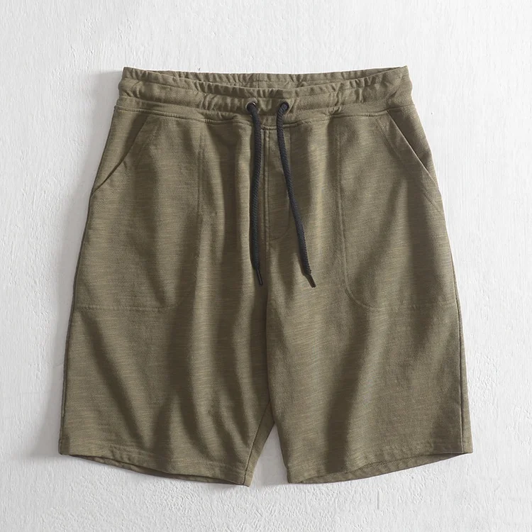 JL0317 Professional Wholesale Blank Sweat Shorts Solid Color Casual Men’s Shorts Men Sweat Shorts for Men