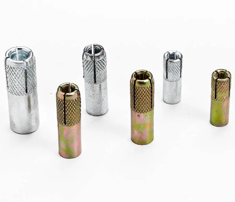M8 M10 M12 M20 Unifix Anchor Bolt 12mm 22mm Brass Knurled Drop in Anchor Bolt