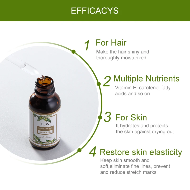 Оптовая продажа, Собственная марка, полностью натуральное аргановое органическое аргановое масло сохраняет кожу и волосы увлажненными