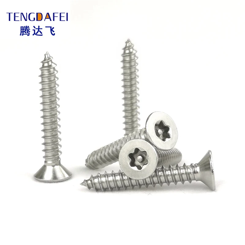 Stainless Steel Decking Screws Flat Head Torx Drive Wood Screw Anti
