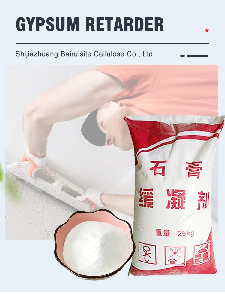 Chemical Gesso Retarder For Early Strength And High Strength Leveling