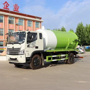 12 square pipeline cleaning vehicle Foton Navigation ES5 sewage suction truck