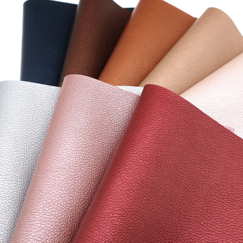 8*12 Small pearl Faux leather sheets Synthetic Leather Sheets for