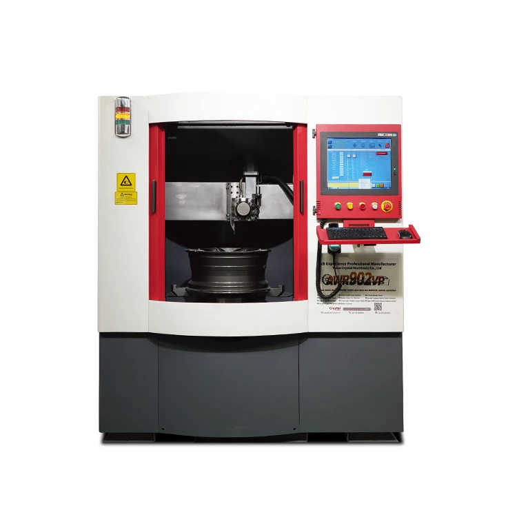 Vertical Wheel Repair Machine and Rim Lathe Machinery