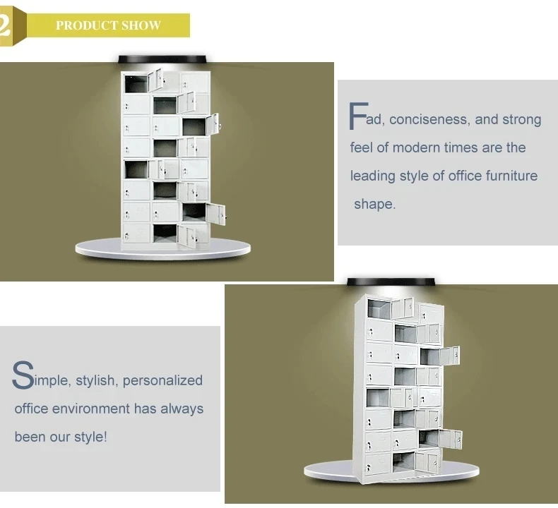 18 door steel storage cabinet lockers metal steel Gym Locker With Ventilation Holes luggage lockers for gym