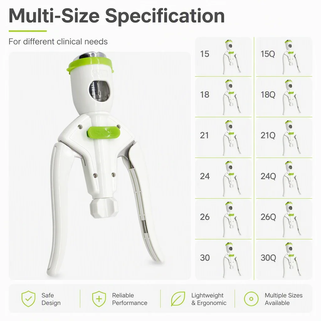 Disposable Circumcision Stapler Male Foreskin Cutting Device Circumcision Surgical Kit Urology Surgical Instrument