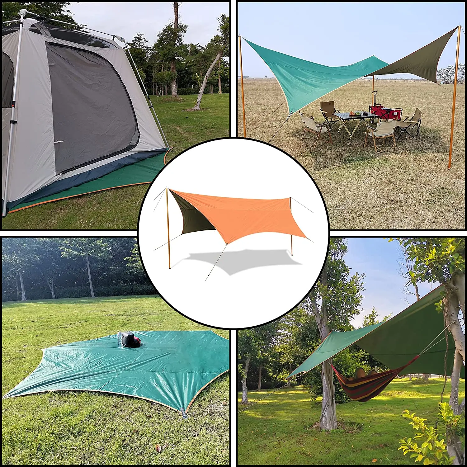 Woqi Regenschutzplane Zeltunterstand Tragbarer Picknick-Schatten Groe  Plane Unterstandzelte Camping-Fliegengitter| Alibaba.com