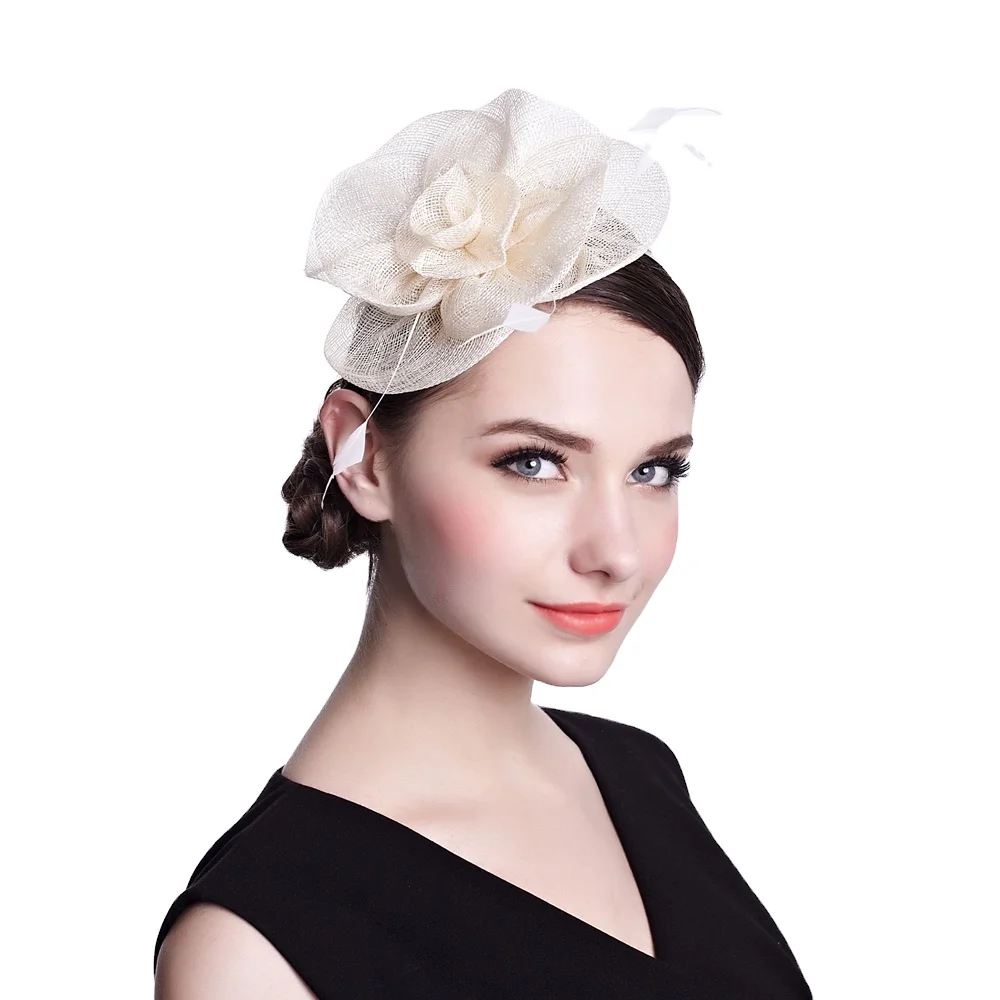 floral fascinator hat