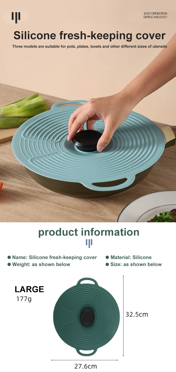 new style food grade silicone spill