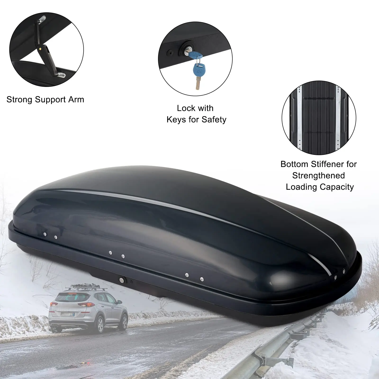 Slim Suv Roof Rack Rooftop Customized Abs+asa+pmma Cargo Case Luggage Car Roof Boxes Buy Car