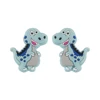 Dinosaur animal Focal bead Powder Blue SA284