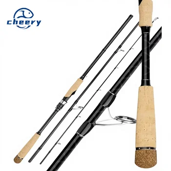 NEW Super Long-distance Investment Road Asian Luya Rod 3.0/3.6 Carbon Super Hard H Adjustment Three-section Portable Fishing Rod – Hard Lure – view 2