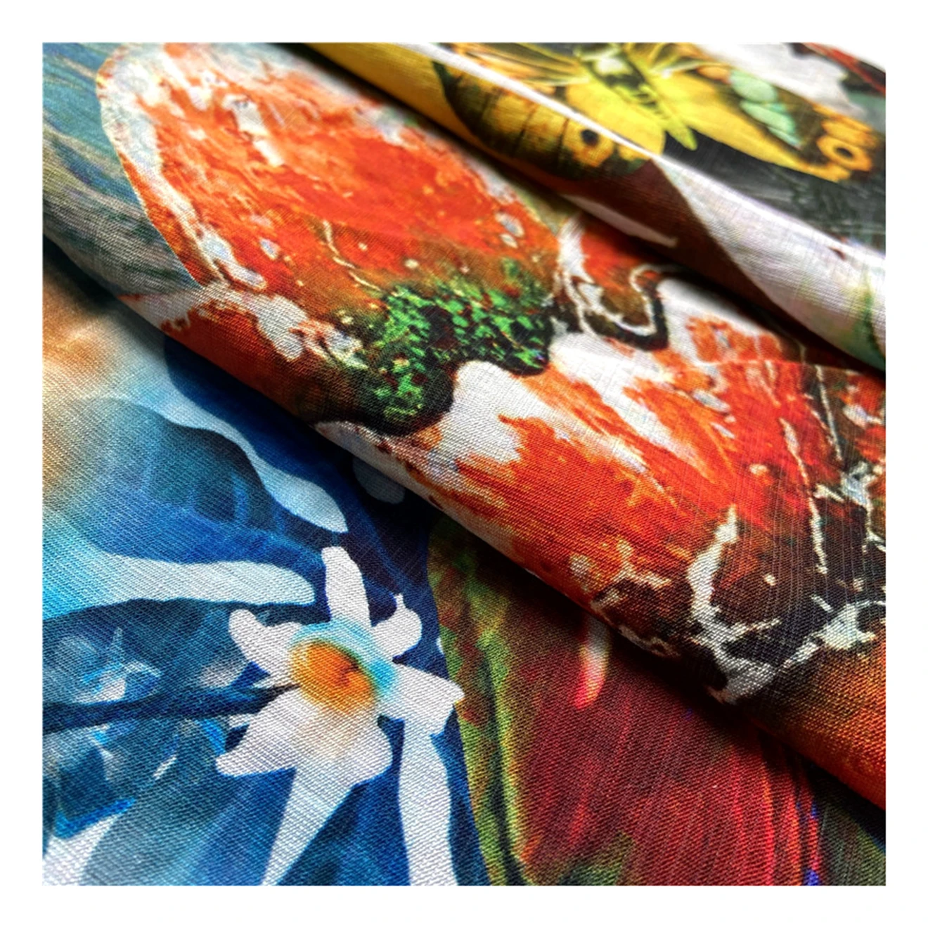 95% вискоза 5% спандекс трикотажная вискозная рубашка ткань Гавайский принт вискозная ткань