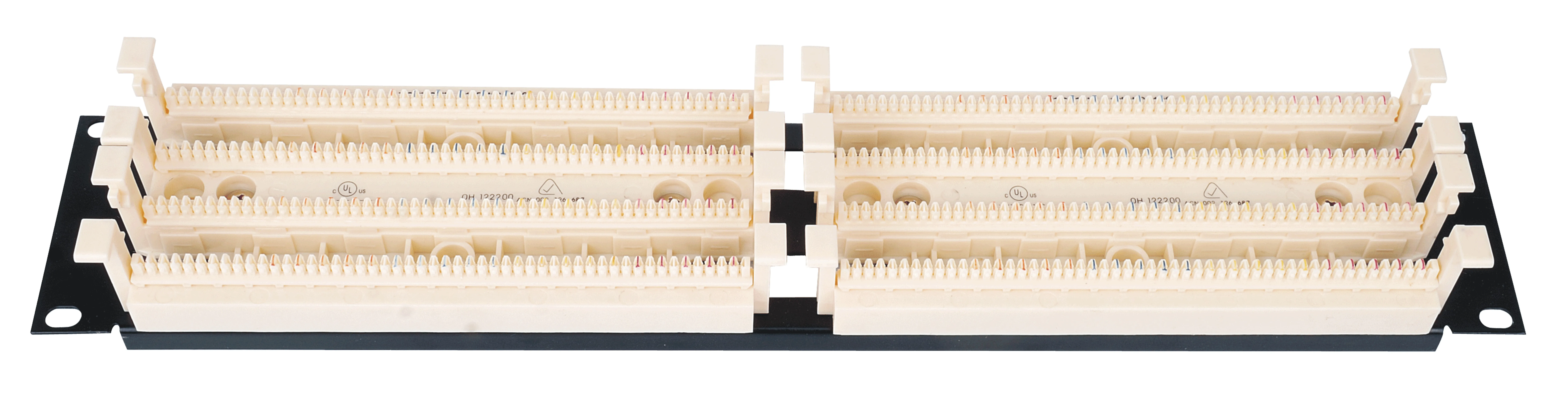 Factory Wholesale Manufacture Price High Density 19" 2U 200-pair 110 Type Patch Panel for Server Racks details