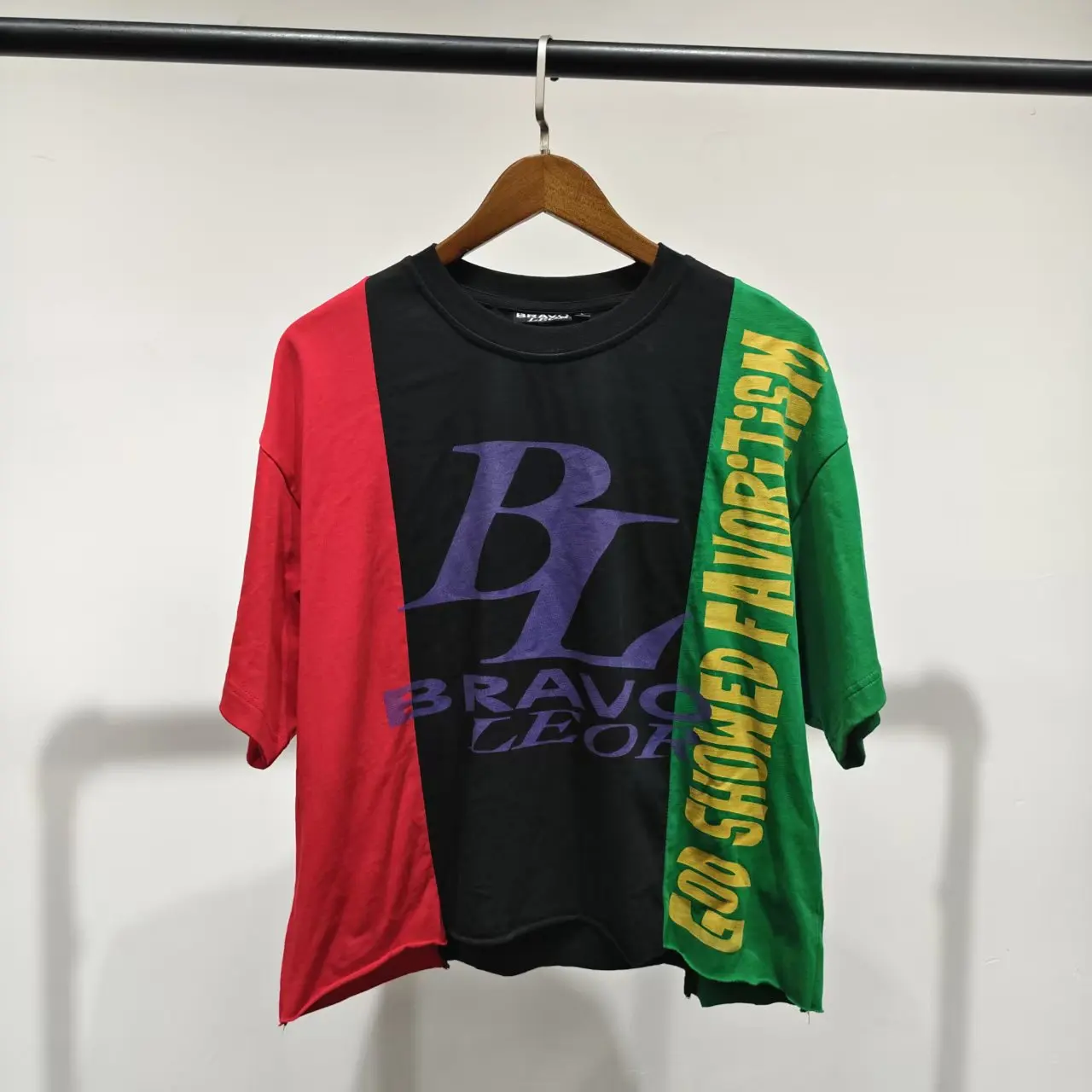 Custom Logo Distressed Look Heavyweight Fabric 100% Cotton Relaxed Fit Knit Casual Style T-Shirt gallery 7