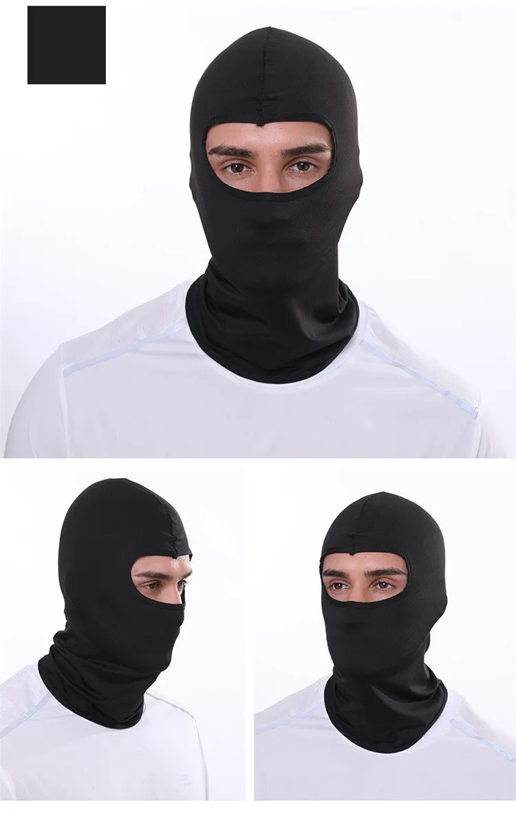 Cycling Cap Ski Full Face Cover Motorcycle Balaclava Hat Hood Neck Dustproof Winter Summer Fleece Covers Thermal Face Cover