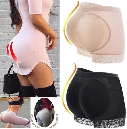 womens padded butt lifter underwear hip