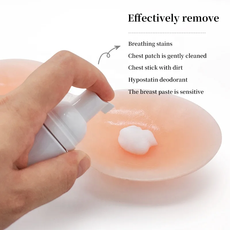 Без стимуляции моющее средство с пенящаяся бутылочка для силиконовых