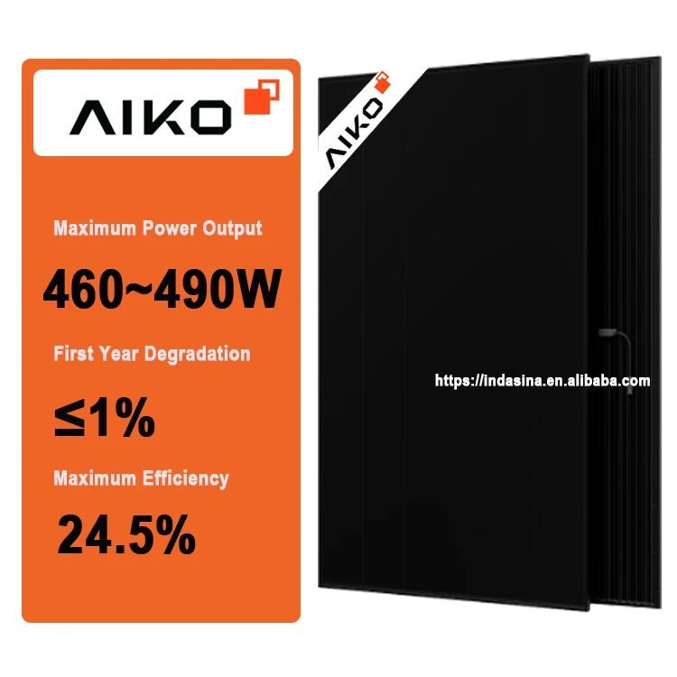 Aiko Neostar 3S+54 A-MCE54Db 460-490W Aiko Solar Panel 460W 465W