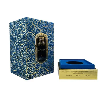 Custom Design Removable Lid Luxury Perfume Gift Packaging Paper Cardboard Cosmetic Packaging Box