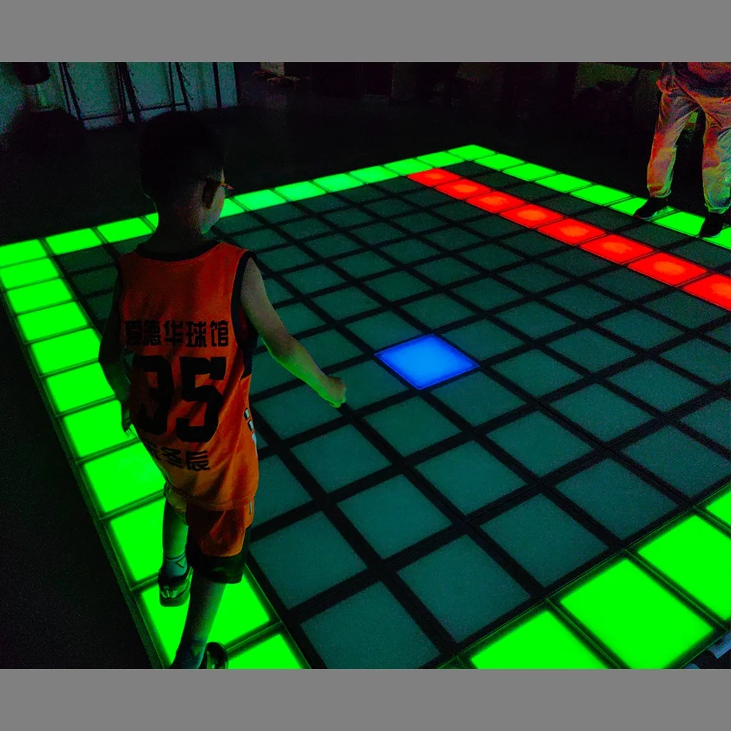 Factory Price 30x30cm Interactive Led Game Floor Java Game Led Floor
