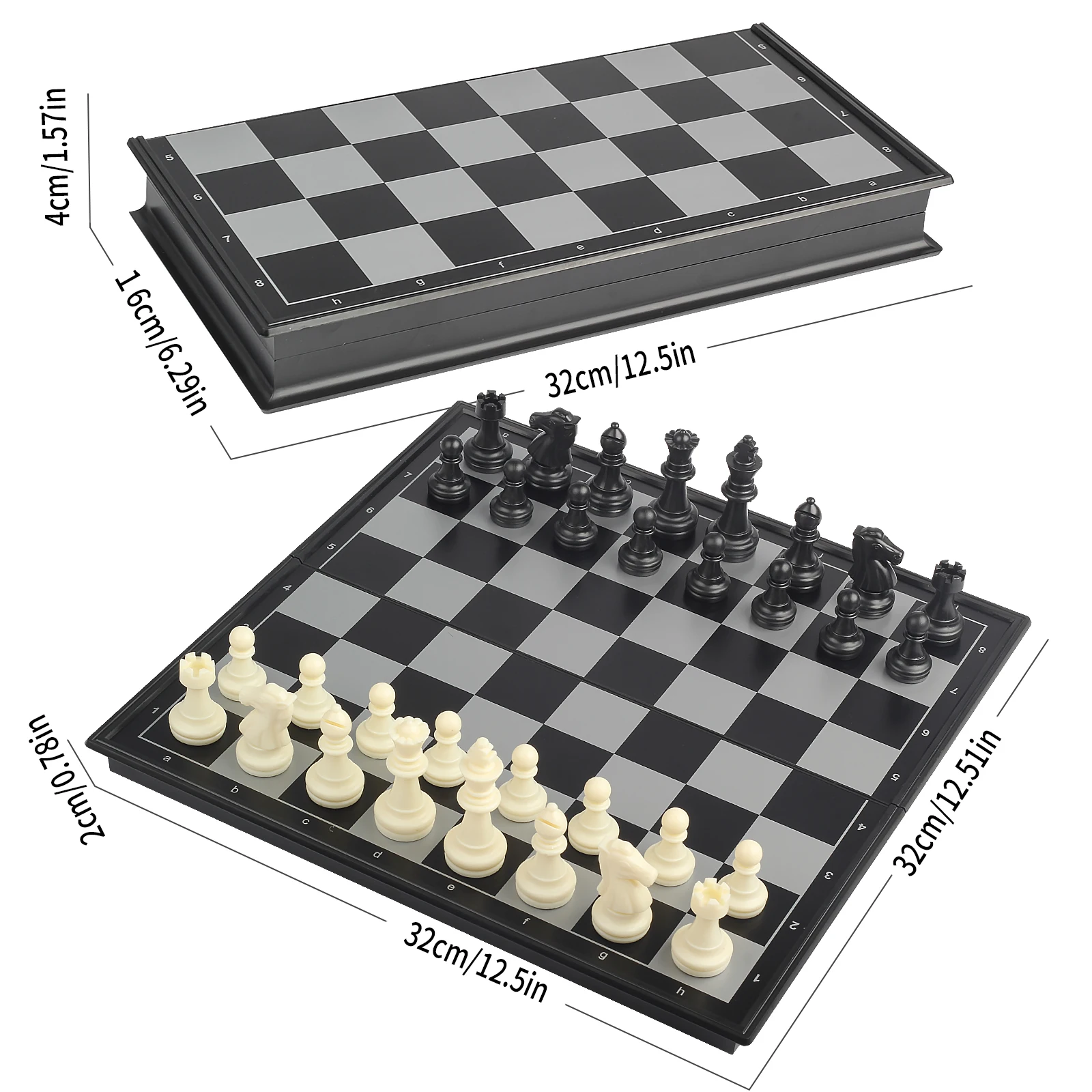 Magnetic Board 3 in 1 Chess