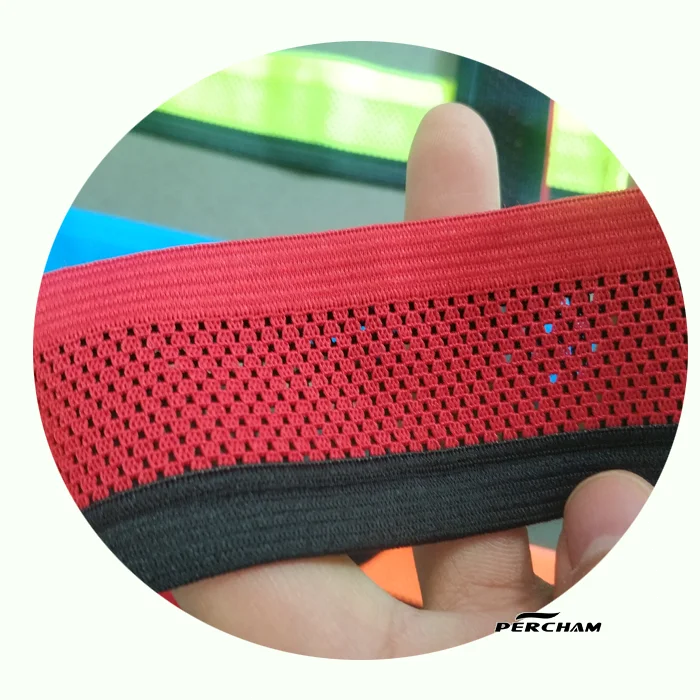 Mesh Webbing Supplier High Quality Quick Dry Breathable Multi Colors Fold Over Elastic Belt Waistband