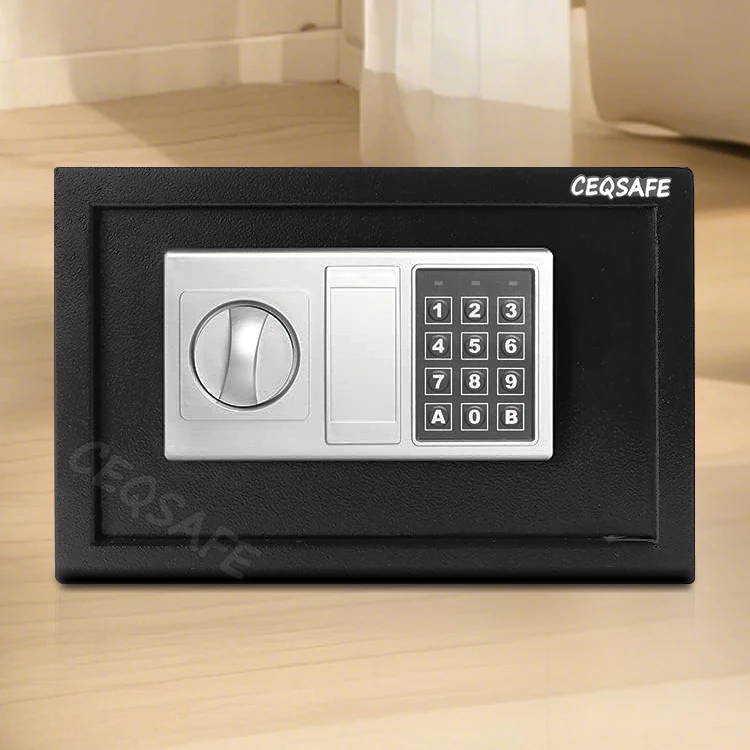 CEQSAFE Malaysia Timed With Key Cabinet Deposit in Wallet Combination Lock Safety Mini Safe Box supplier