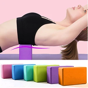 Print LOGO Fitness Eva Foam Yoga Brick for Muscles Building 23cm*15cm*7.5cm 2