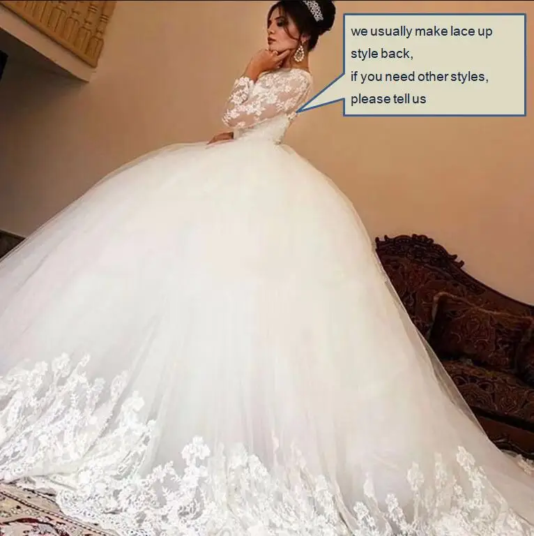 Ne081 Vintage High Neck Lace Long Sleeve Muslim Wedding Dresses Vestido de Noiva Romantic Tulle Ball Gown Wedding Dress Ne081 Vintage High Neck Lace Long Sleeve Muslim Wedding Dresses Vestido de Noiva Romantic Tulle Ball Gown Wedding Dress