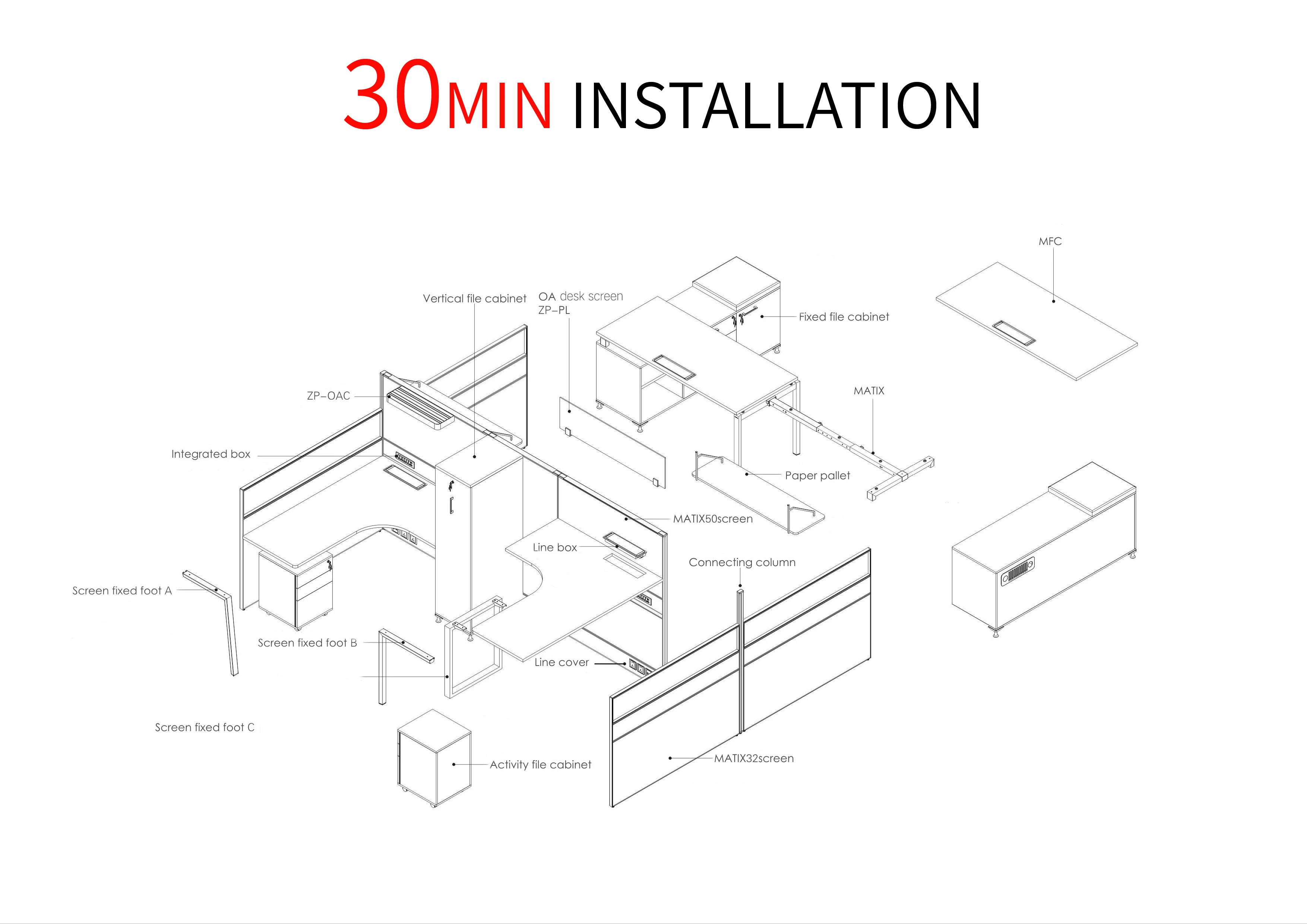 Modular Office Workstation supplier