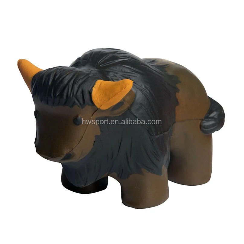 Hot Selling Bulk Pu Stress Ball Buffalo Stress Ball Animal Squeeze Toys With Logo Printed - Buy Pu Foam Anti Stress Ball,Pu Buffalo Toys,Squeeze Toys Product on Alibaba.com