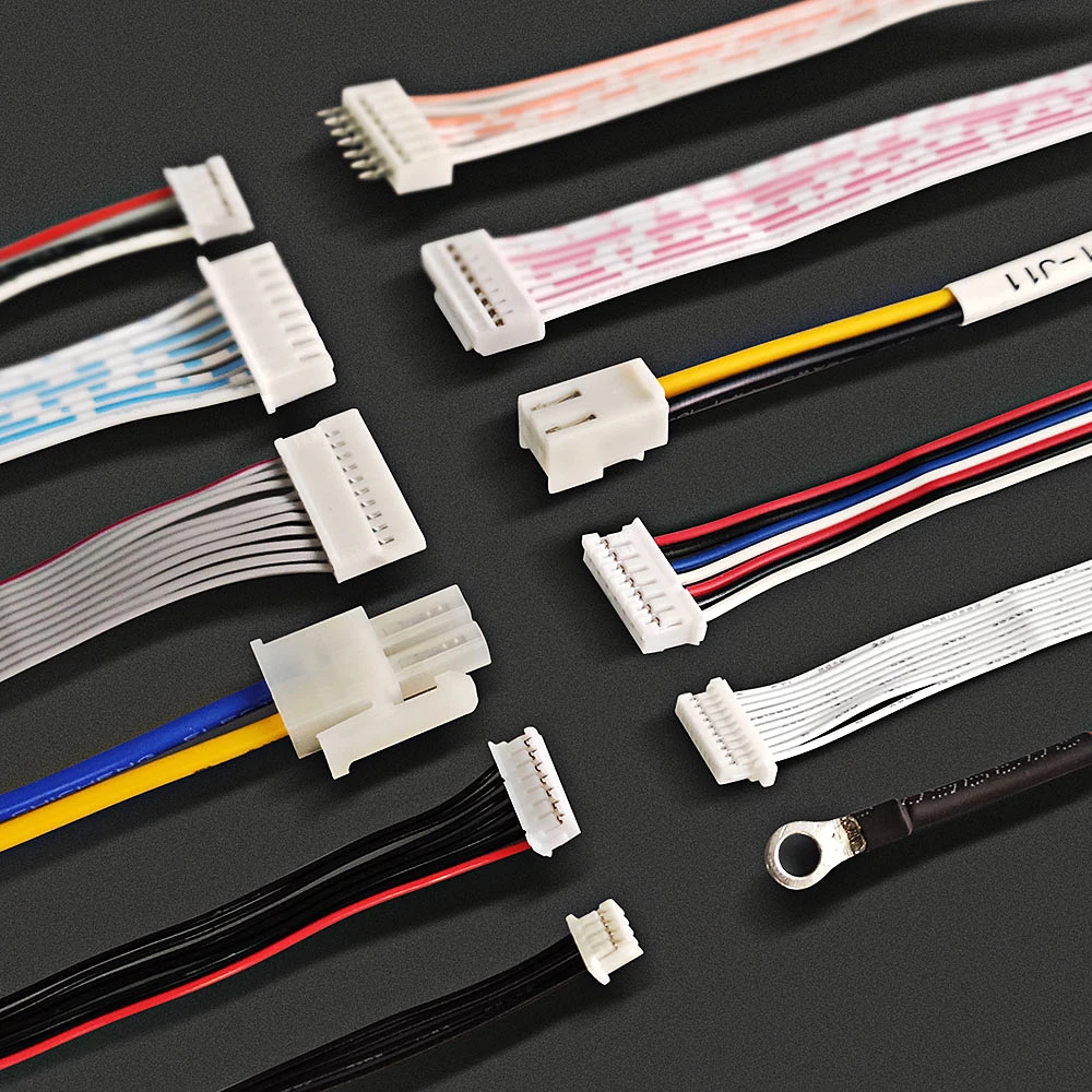 Custom Made Wire to Wire to Board PCB Molex JST GH XH PH SM Terminal Complete Wire Harness