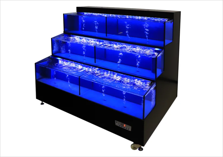 Customizable Large Size Aquarium Tanks Crystal Low Iron Ultra White
