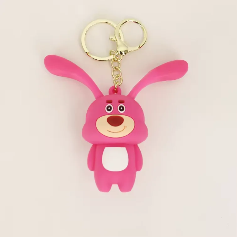 silicone squeezing toys 3d squishy rabbit models soft