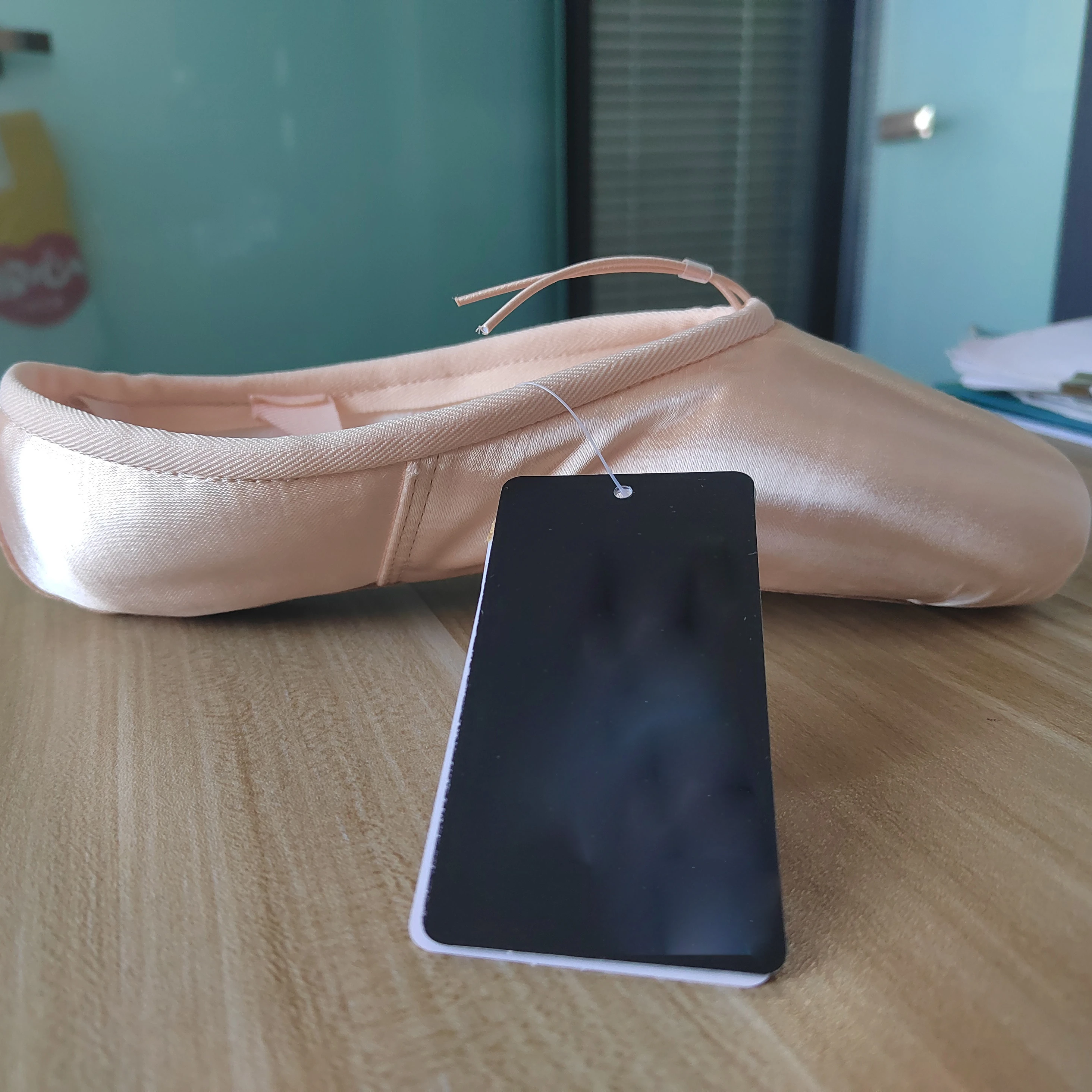 Branded Satin 3 Hardness Pointe Ballet Dance Shoes for Women