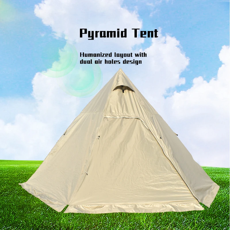 Winpolar Outdoor Camping Sun And Rain Proof Indian Tent34 Person