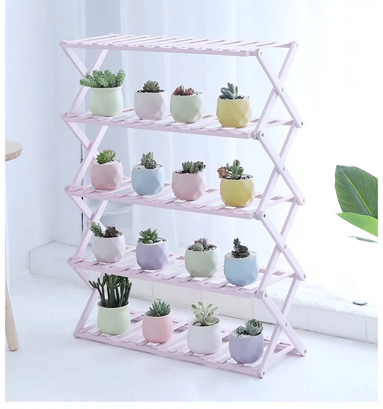 Лидер продаж, многофункциональные бамбуковые подставки для цветов