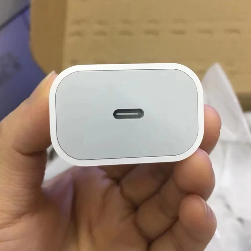 
Зарядное устройство сетевое с разъемом типа c, 20 Вт, для iPhone 12 Pro Max 11 7 8 