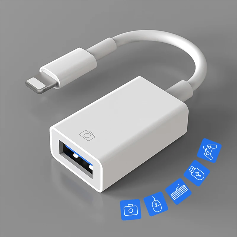 12cm Cho Apple Lightning Cáp Usb Otg Lightning Để Usb Nữ - Buy Cho Sét Để  Usb,Cho Otg Sét Để Usb,Cho Apple Lightning Để Cáp Usb Product on 