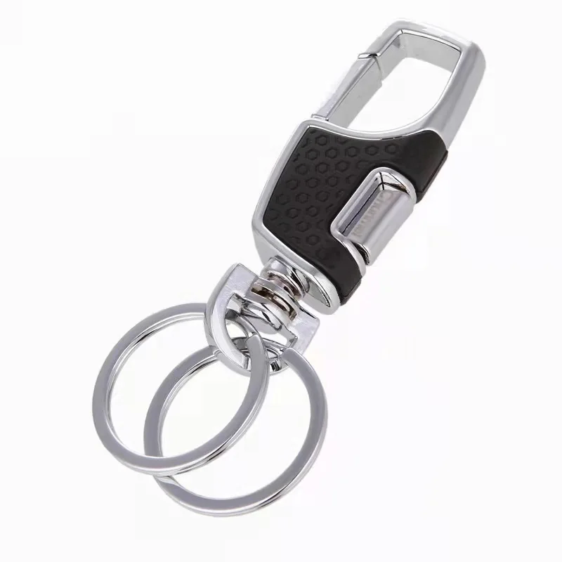 Wholesale Heavy Duty Keychains Car Keys Tactical Carabiner Metal Keychain for Men
