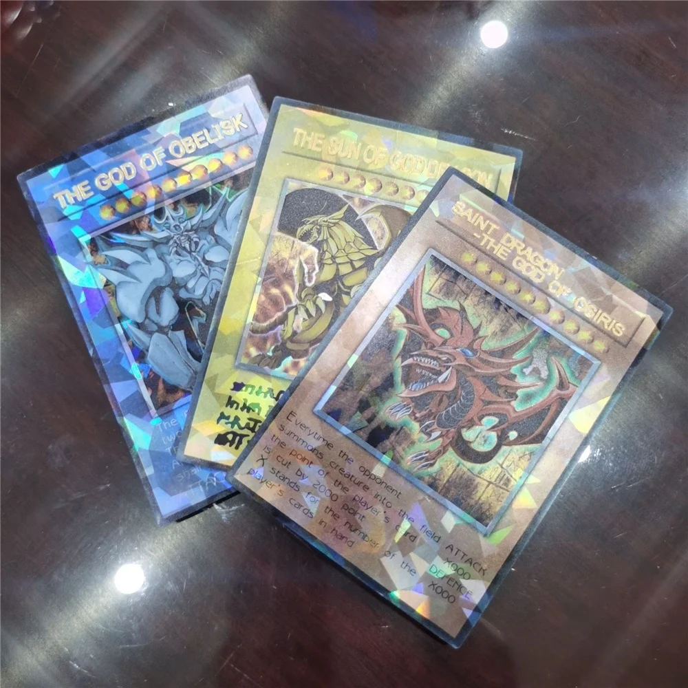 SM Japanese Yu-Gi-Oh Anime Cards Blue Eyes Dark Magician Exodia Obelisk Slifer Ra Yugioh DM Classic Proxy Kids Gift DIY Card SM Japanese Yu-Gi-Oh Anime Cards Blue Eyes Dark Magician Exodia Obelisk Slifer Ra Yugioh DM Classic Proxy Kids Gift DIY Card