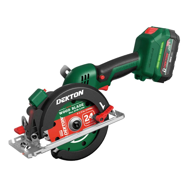 Dekton-A2020 20V Cordless Wood Cut Off Saw-125mm Brushless Motor Cordless Tools Battery Cut off Saw Cordless Tools