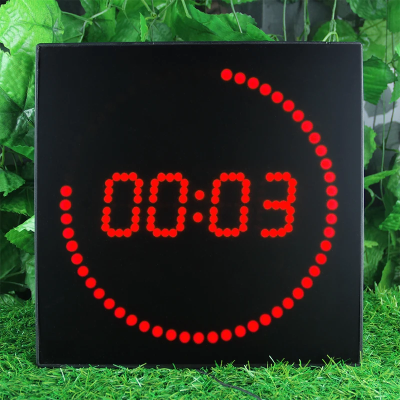 CHEETIE CP100 Good Quality Home Decor LED Custom Wall Clock Sound Alarm Clock Handmade Wall Clocks