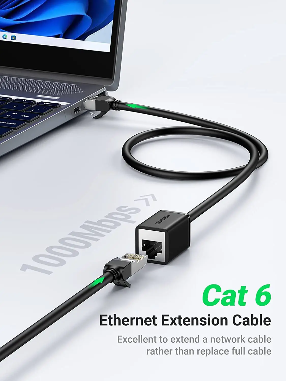 Ugreen Extension Cable Cat6 Lan Cabl Extender Cat 6 Rj45