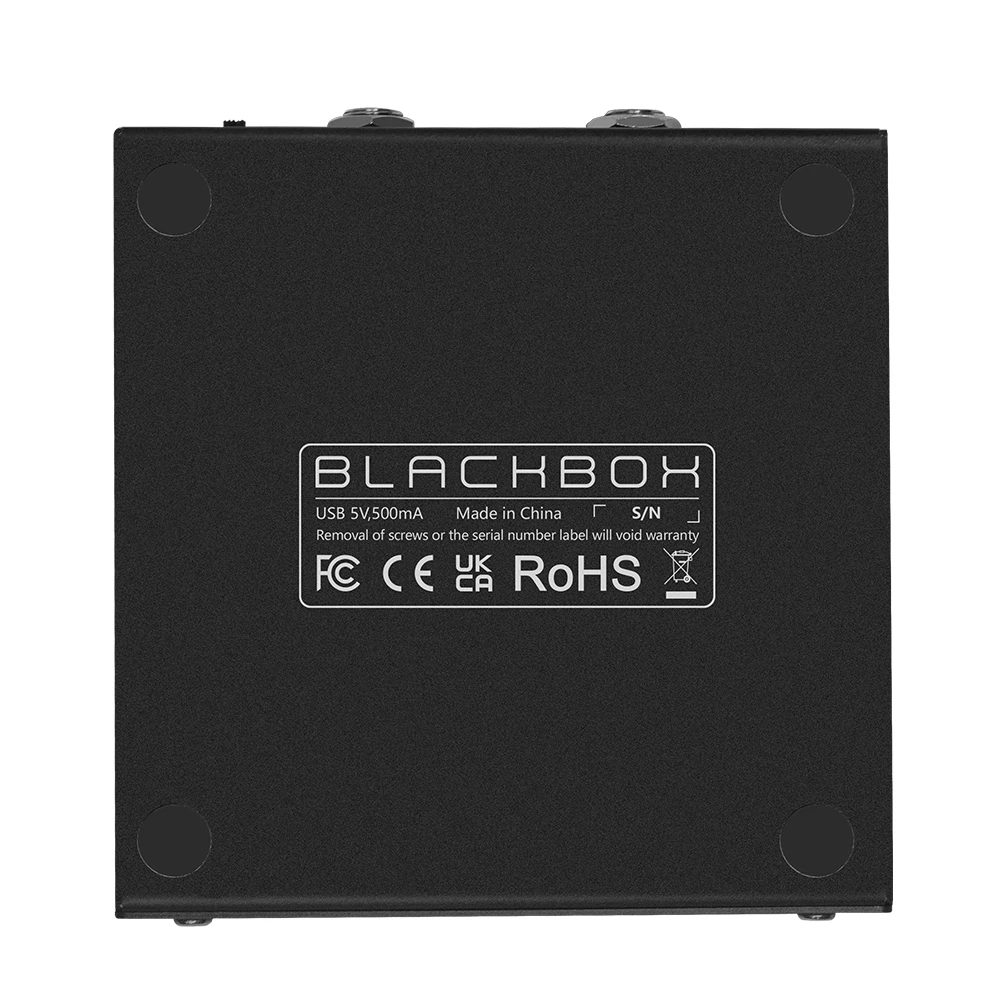 M-VAVE BLACKBOXギターマルチエフェクトペダルオーディオ
