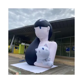 Printing Oxford Inflatable  Doll For Blow Up Advertising Princess Lady  Man Model  Inflatable Cartoon  Woman
